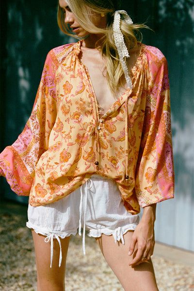 Sale – Page 6 – Arnhem Clothing Sunshine State Of Mind, Bohemian Clothes Women, Arnhem Clothing, Boho Inspo, Free Spirited Woman, Bohemian Summer, Shell Buttons, Sunshine State, Summer Blouses