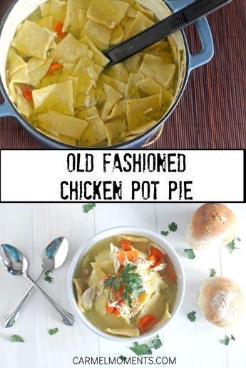 Pennsylvania Dutch Chicken Pot Pie, Dutch Chicken Pot Pie, Homemade Pot Pie, Pie Squares, Homemade Chicken Pot Pie, Pie Dough Recipe, Homemade Comfort Food, Chicken Pot Pie Soup, Pot Pie Soup