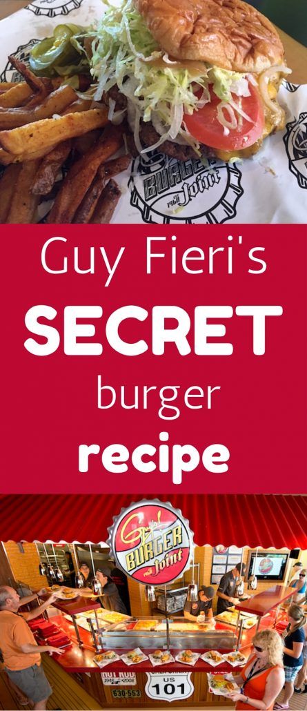 Guy Fieri's Secret Burger Recipe Gourmet Beef Burgers, Spring Burger Recipes, 5 Guys Burger Recipe, Grilled Burgers Recipes, Guy Fieri Recipes, Baked Burgers, Smashed Burgers, Best Burger Recipe, Cruise Food