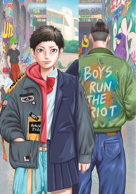 Boys Run The Riot, Jj Core, Running Drawing, Cartoon Body, Western Comics, Fine Art Painting Oil, Manga Collection, Anime Reccomendations, Manga Covers