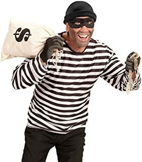 Robber Outfit, Burglar Costume, Robber Costume, Moldes Halloween, Ancient Tattoo, Bank Robber, Costume Shirts, Carnival Costumes, Fancy Dress Costumes