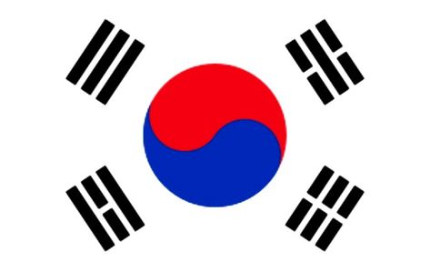 South Korean Flag, Korea Country, South Korea Flag, Korean Flag, Korean Peninsula, Flag Country, Learn Korean, Flags Of The World, North Korea