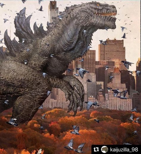 1998 Godzilla, Legendary Godzilla Art, Godzilla 1998, Godzilla 1998 Art, Godzilla 2000 Millennium, Mechagodzilla 1974 Art, Godzilla Wallpaper, All Godzilla Monsters, Beast Creature