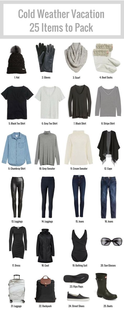 If you are planning a cold-weather vacation or trip, be sure to pack appropriately. This guide provide the packing essentials for trips to the Winter Olympics, Winter Carnival, or just a visit to any cold-weather location. Vacation Outfits For Winter, Winter Outfits For Nyc Cold Weather, 50s Weather Outfit, Winter Carnival Outfit, Winter Holiday Outfits Cold Weather, Nyc Winter Fashion Cold Weather, Winter Trip Outfits Cold Weather, Winter Nyc Outfits Cold Weather, Dresses For Cold Weather