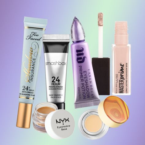 Best Eyeshadow Primer 2018 - Best Eye Primers to Stop Creasing All Day Best Drugstore Eye Primer, Best Eyeshadow Primer, Best Eye Primer, Best Face Primer, Simple Beach Wedding, Best Primer, Best Eyeshadow, Eyeshadow Base, Eyeshadow Primer