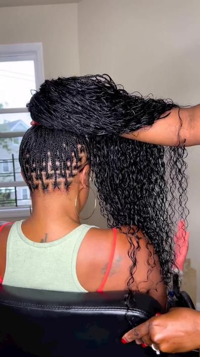 Box Braid Ideas, Boho Braided Hairstyles, Braid Wigs, Short Box Braids Hairstyles, Braided Hairstyles For Black Women Cornrows, Big Box Braids Hairstyles, Feed In Braids Hairstyles, Goddess Braids Hairstyles, African Hair Braiding Styles