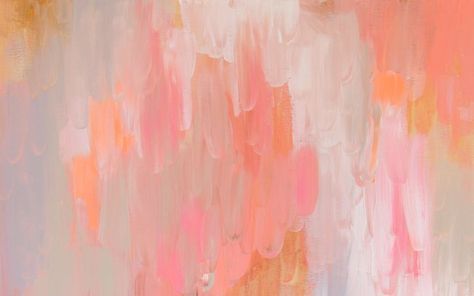 By Elise Pescheret | Paintings | Pinterest | Desktop Wallpapers ... Desktop Wallpaper, Mac, Wallpapers, Paint, Yellow, Pink, Dresses, White