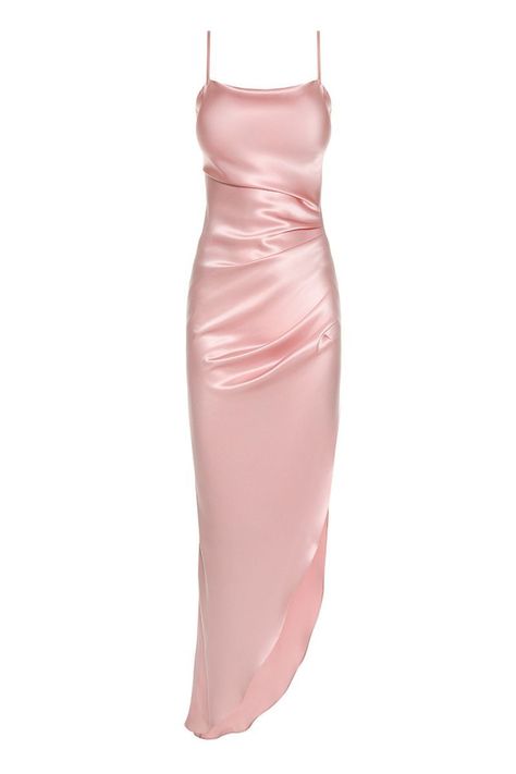 A long pink silk dress with subtle stripesperfect for weddingsbridesmaidsor special eventsIts flowing silhouette and elegant design make it a versatile and stylish choice for various occasionsHigh slitdraped neckline100Silk Wedding Bridesmaid Dresses Pink, Long Pink Silk Dress, Pink Long Dresses, Pale Pink Dresses, Pink Dress Long, Long Silk Dress, Silk Bridesmaid Dresses, Silk Prom Dress, Baby Pink Dresses