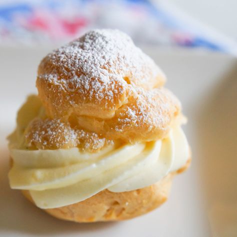 How to Make Cream Puffs | The Pioneer Woman Creampuffs Dessert Aesthetic, Vanilla Cream Filling Recipe, Birthday Cake Ideas For Women, Cake Ideas For Women, Cream Filling Recipe, Vanilla Cream Filling, Puff Pastries, Cream Puff Recipe, French Cream