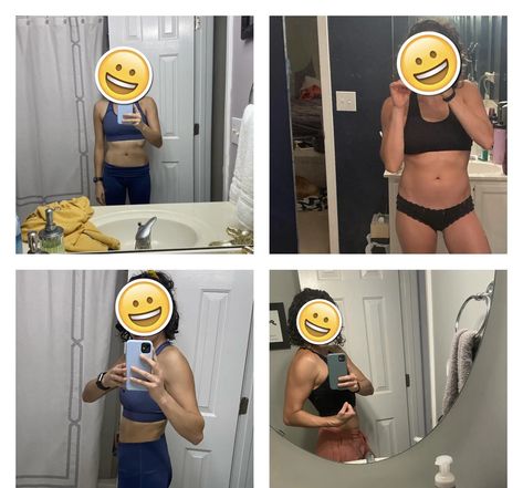 This woman's weight journey shows how caring about strength training instead of the scale can lead to amazing results. Find out how she did it. 110 Pounds, She Did It, Muscle Gain, Gain Confidence, 110 Lbs, Progress Pictures, How To Gain Confidence, Gain Muscle, Weight Gain