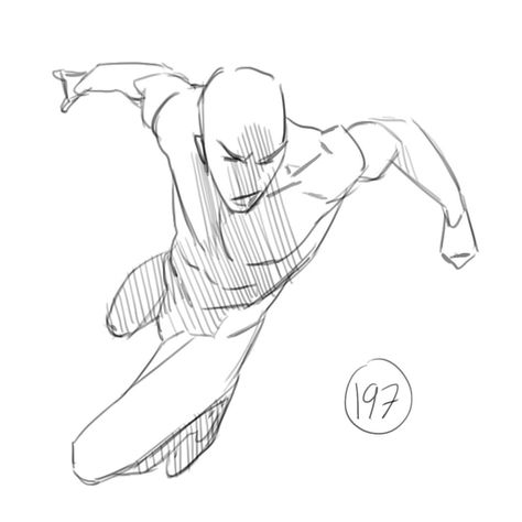 Superhero Standing Pose Reference, Standoff Pose Reference, Character Punching Reference, Speedster Poses Reference, Flying Punch Pose Reference, Jumping Action Pose, Dynamic Comic Poses, Jump Punch Pose, Flying Art Reference