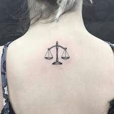 Lawyer Tattoo, Mermaid Scales Tattoo, Law Tattoo, Peace Sign Tattoos, Justice Tattoo, Libra Tattoo, Scale Tattoo, Elements Tattoo, Badass Tattoos