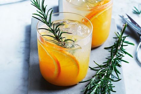 Orange and rosemary gin 'n' tonic Rosemary Gin And Tonic, Easy Dinners For Kids, Slice Recipes, Cheesecake Swirl Brownies, Just Pies, 500 Calorie, Japanese Chicken, Pie Maker, School Dinners