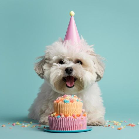 Dogs Birthday Photoshoot Ideas, First Birthday Dog Photoshoot, Dog Birthday Party Photo Shoot, Dog Birthday Photoshoot With Owner, Dog First Birthday Photo Shoot, Puppy First Birthday Photoshoot, Dog Bday Photoshoot, Dog 1st Birthday Photoshoot, Dog Birthday Shoot