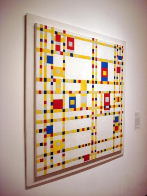 "Broadway Boogie Woogie" -Piet Mondrian. Broadway Boogie Woogie, Boogie Woogie, Paul Cezanne, Piet Mondrian, Colour Field, Artist Inspiration, The Wall, Love It, Broadway