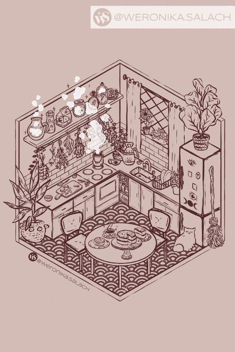 isometric room aesthetic, pastel color palette, digital isometric illustration, isometric drawing showing a dream room; isometric art illustration Isometric Room Drawing, Perspective Room, Isometric Room, Art Beginners, Drawing In Procreate, Digital Art Software, Room Drawing, Isometric Drawing, Procreate Ipad Art