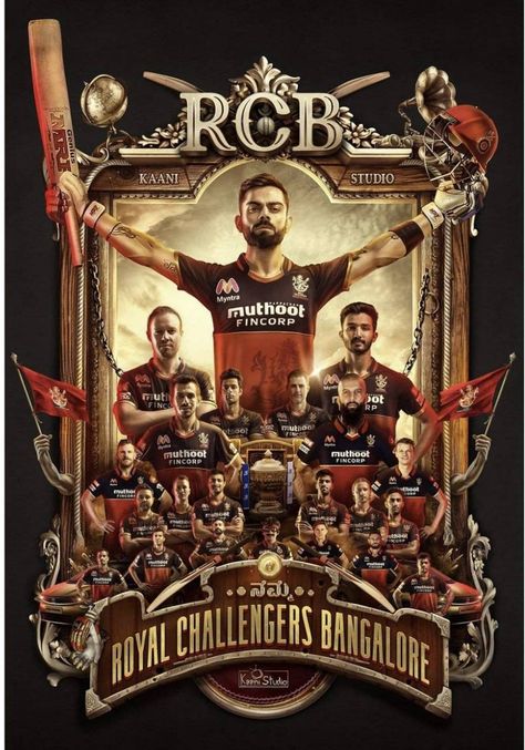 Download Rcb wallpaper by Raghuram4488 - aa - Free on ZEDGE™ now. Browse millions of popular god Wallpapers and Ringtones on Zedge and personalize your phone to suit you. Browse our content now and free your phone Virat Kohli Portrait Photography, Ab De Villiers Photo, Cricket Poster, Hd Logo, Surf Logo, Ms Dhoni Wallpapers, Virat Kohli Instagram, Virat Kohli Wallpapers, Ms Dhoni Photos