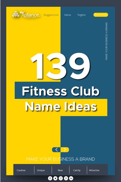 Looking for a fitness business name ideas or want a fitness club name for your new Business. Physical fitness is not only one of the most important keys to a healthy body, but it is also the basis of dynamic and creative intellectual activity.  #BusinessNameIdeas #FitnessNameIdeas #FitnessBusinessNames #FitnessClubNameIdeas Fitness Studio Names Ideas, Nutrition Club Names, Fitness Names Ideas, Gym Names Ideas, Fitness Instagram Names, Gym Name Ideas, School Names Ideas, Creative Company Names, Herbalife Club