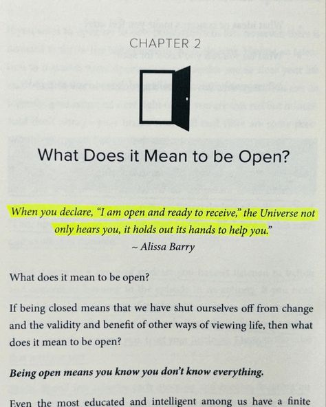 📌One book to break free from fear, embrace openness, and embark on a transformative journey towards spiritual growth and personal fulfillment.📌 ✨ ‘Open up and get Unstuck’ is a practical guide that emphasizes the transformative power of openness, encouraging readers to release fear and rigid expectations to lead a freer, more fulfilling life. ✨The book’s main idea revolves around fostering a sense of flow through openness, allowing for goal envisioning and a flexible approach to the future... Book Notes, Release Fear, Spiritual Awakening Quotes, Life Coaching Business, Empowering Books, Get Unstuck, Deep Questions, Awakening Quotes, Dear Self Quotes