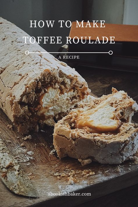 Easy Roulade Recipes, Meringue Roll Recipe, Pavlova Roll Recipes, Meringue Roulade Recipe, Merengue Roulade, Pavlova Roll, Dessert Recipes Cake, Meringue Roulade, Roulade Recipe