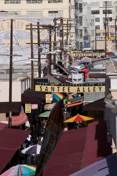 LA Fashion District Santee Alley. Photo by Gary Leonard. Santee Alley, Birthday Sleepover Ideas, La Fashion District, Fashion District Los Angeles, Night Fishing, Fashion District, City Of Angels, West Lake, La Fashion