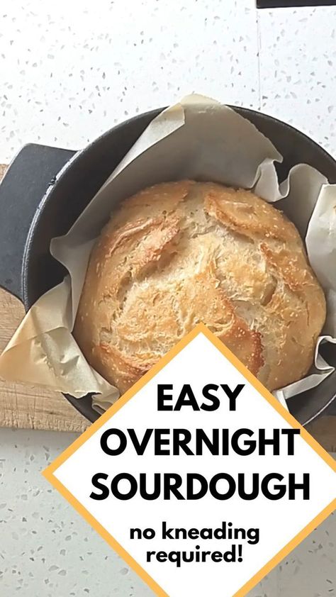 This Easy Overnight Sourdough Bread has saved our little family on multiple occasions. It’s a great recipe for when you need bread the next day and you haven’t fed your starter! Same Day Sourdough Bread, Easy Overnight Sourdough, Overnight Sourdough Bread Recipe, Overnight Sourdough Bread, Same Day Sourdough, Overnight Sourdough, Easy Sourdough Bread Recipe, Overnight Recipes, Sourdough Bread Starter