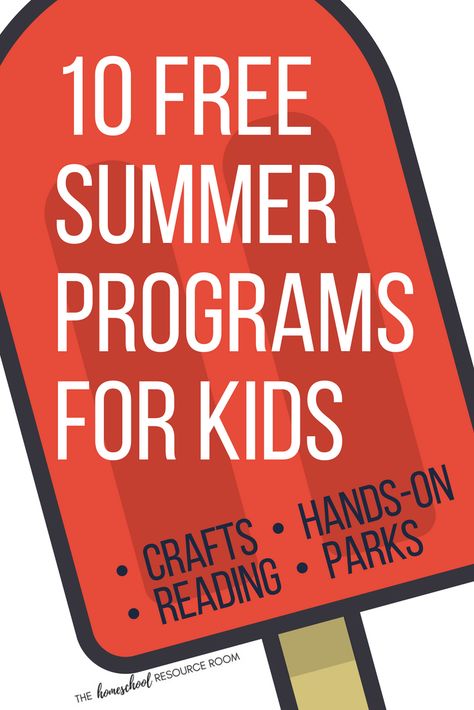 Summer Programs For Kids, Summer Homeschool, Homeschool Advice, Summer Programs, Holiday Program, Summer Reading Program, Resource Room, Homeschool Planning, Summer Program