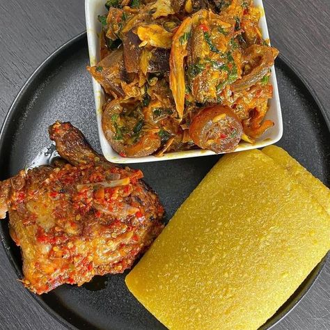 Savoring every bite of culinary excellence. 🍽️✨ An experience that's as exquisite as it is delicious. #FineDining #GourmetJourney #FoodArt #EpicureanDelight #bonappetit Local Dishes In Nigeria, Local Nigerian Dishes, Nigeria Food Dishes, African Dishes Nigerian Food, Africa Dishes, Food Catalogue, Nigerian Snacks, Continental Dishes, Nigerian Dishes