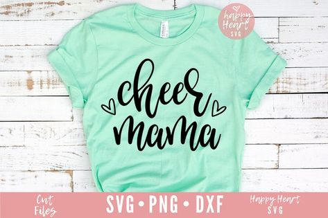 Cheer Mom Svg, Cheerleader Svg, Cheer Svg, Step Mom, Heart Canvas, Cheer Quotes, Mama Svg, Cheer Mom, Mom Svg