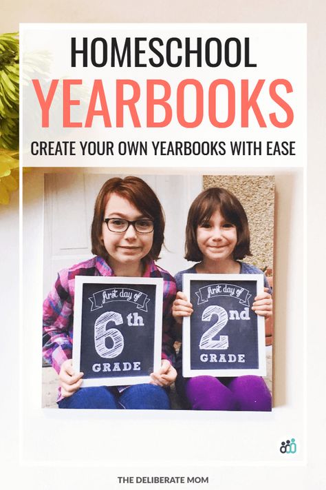 Homeschool yearbooks are easy to assemble and are a wonderful keepsake! Here are some simple and practical ideas for assembling annual homeschool yearbooks. #homeschooltips Diy Yearbook, Homeschool Yearbook, Yearbook Layouts, Homeschooling Tips, Yearbook Pages, Yearbook Covers, Yearbook Ideas, Yearbook Themes, Yearbook Design