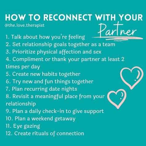 Jordan Green, LCSW on Instagram: "⁠ Turning your heart and attention toward your partner to reconnect is a daily practice in healthy relationships. The better you get at cultivating daily practices of reconnection, the happier your relationship will be and the more easily you will recover from rough patches. ⁠ ⁠ The good news is that you don’t have to start new to reconnect. Simply remember the ways you gave your partner attention and showed appreciation in the beginning of the relationship an Food For Heart, Signs He Loves You, Jordan Green, Relationship Lessons, Relationship Therapy, Relationship Advice Quotes, Healthy Communication, Healthy Relationship Tips, Healthy Marriage