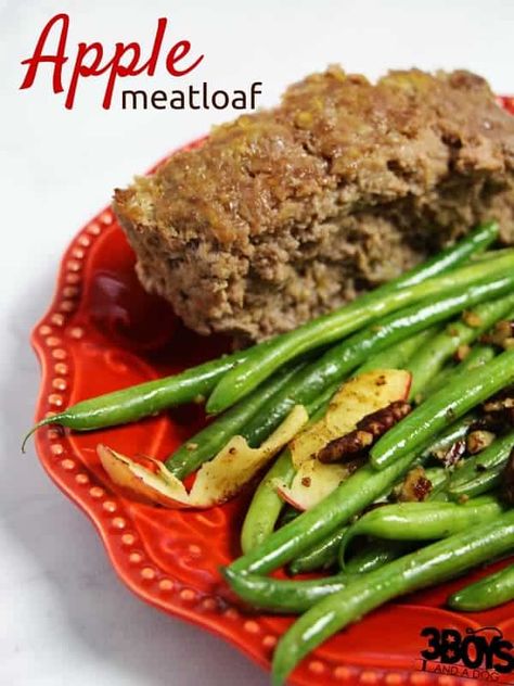 Apple Meatloaf Recipe Apple Meatloaf, Quick Supper Ideas, Classic Meatloaf, Clean Diet, Meatloaf Recipe, Buzzfeed Food, 3 Boys, Food Out, Meatloaf Recipes