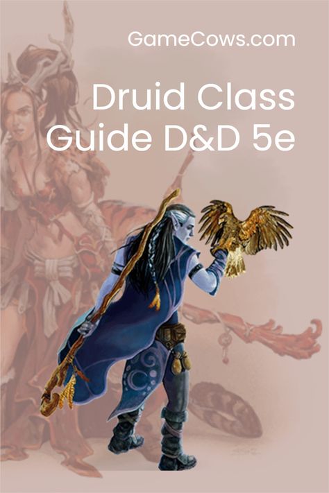 Druids harness the power of the wilds and nature itself is their weapon. Learn more about the Druid class in DnD 5e @GameCows .com #Druid #DruidClass #D&D #DnD5e #Dungeons&Dragons Druid Healer, Dungeons And Dragons Druid, Druid Dungeons And Dragons, Druid Dnd, Dnd 5, Dungeons And Dragons Board, Book Wizard, Dnd Druid, Fantasy Board Games