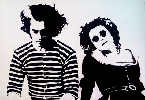 Sweeney Todd famous scene by TanyaFilth on DeviantArt Sweeney Todd Tattoo, Tim Burton Tattoo, Mrs Lovett, Ancient Tattoo, Tattoo Old School, Johnny Depp Movies, Tim Burton Art, Tim Burton Movie, Helena Bonham