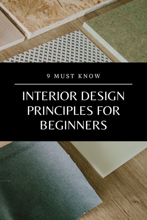 Principles Of Design Interior Design, Space In Design Principles, Interior Design Principles And Elements, Instructional Design Principles, Basic Interior Design Principles, Interior Design Principles, Stunning Interiors, Remodeling Projects, House Rooms