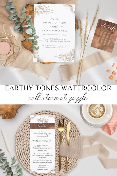 Neutral Tones Wedding, Peach Color Palette, Peach Color Palettes, Wedding Color Schemes Spring, Wedding Theme Color Schemes, Greenery Decor, Watercolor Backgrounds, Hippie Wedding, Wedding Theme Colors