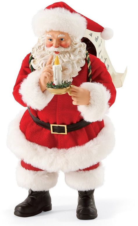 Possible Dreams Santa, Small Kitten, Christmas Decorations Apartment, Apartment Christmas, Ribbon Collar, Christmas Cake Topper, Santa Claus Doll, Christmas Apartment, Santa Doll