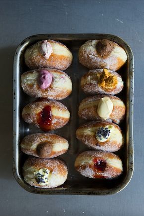 St John Bakery Doughnut | Justin Gellatly Not my thing but I should master this for my husband. If that was his only birthday gift I think the man would be chuffed. Homemade Donuts, Doughnut Recipe, Treat Recipes, Think Food, Donut Recipes, Beignets, Sweet Treat, Real Food, Just Desserts