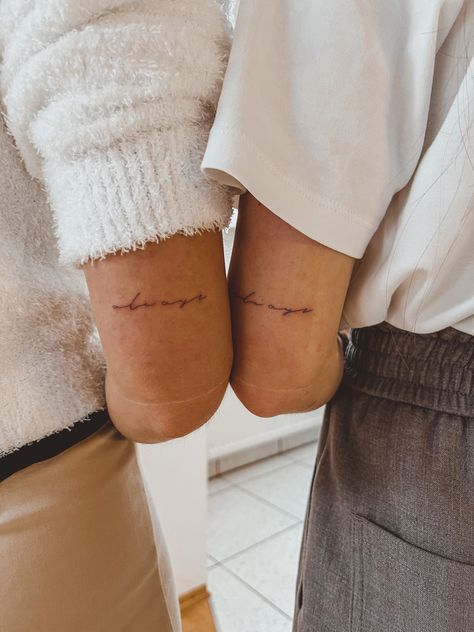 Sister Fine Line Tattoo Ideas, Fine Line Sister Tattoo, Sister Tattoos Meaningful, Soulmate Tattoo, Tattoo Sister, Small Matching Tattoos, Sister Tattoo, Sister Tattoos, Feminine Tattoos