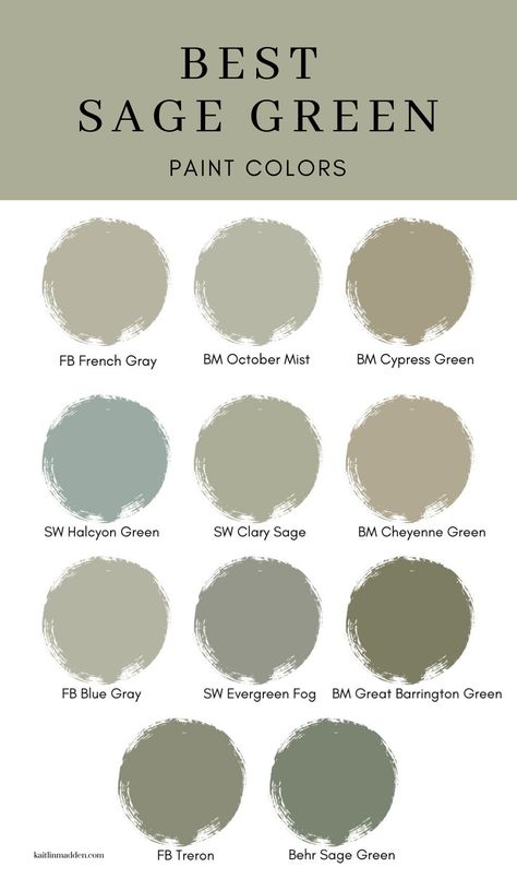 Sage Green Walls With Wood Trim, Sage Green Palate, Sage Green Accent Wall Behr, Best Green For Dining Room, Sage Color Swatch, Seafoam Green Dining Room, Green Living And Dining Room, Dried Eucalyptus Paint Color, Sage Green Outdoor Paint