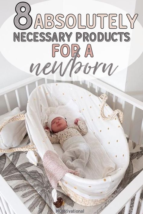 8 Absolutely Necessary Products For A Newborn - MOMtivational Newborn Baby Needs, Baby Registry Checklist, Newborn Baby Care, Fantastic Baby, Baby Sleep Problems, Baby Arrival, Baby Must Haves, Newborn Essentials, Mom To Be