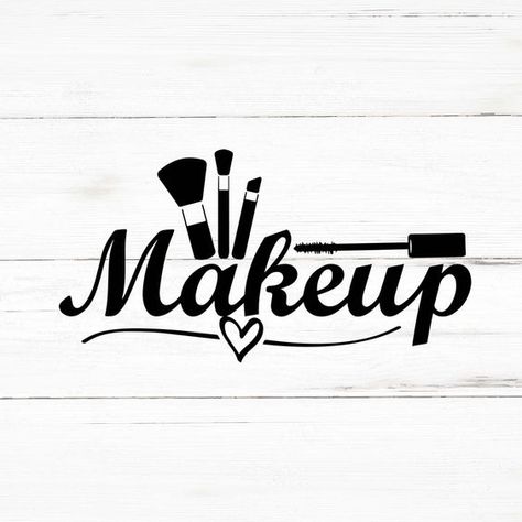 Artist Logos, Makeup Svg, Fashion Png, Makeup Logo Design, Pedicure Supplies, Makeup Artist Logo, Makeup Logo, Svg Ideas, Image Svg