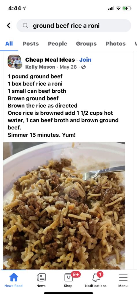 Ground Beef Ricearoni, Recipes With Beef Rice A Roni, Rice A Roni Ground Beef, Ground Beef Rice A Roni, Rice A Roni And Hamburger, Rice A Roni Beef Recipes, Rice A Roni With Ground Beef, Beef Ricearoni Recipes, Ricearoni Recipes Meals