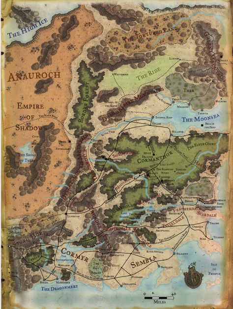 Realms Helps: The Dalelands - Map Dungeon Ideas, Fantasy Locations, Council Chamber, Rpg World, Advanced Dungeons And Dragons, Fantasy World Map, Amazing Maps, Fantasy Maps, Dnd Maps