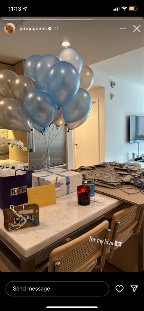 Boyfriend birthday surprise Birthday Surprise For Boyfriend, Surprising Boyfriend, Boyfriend Birthday Surprise, Birthday Room Surprise, Boyfriend Surprise, Boyfriends Birthday Ideas, Bf Gift, Suprise Birthday, Birthday Eve