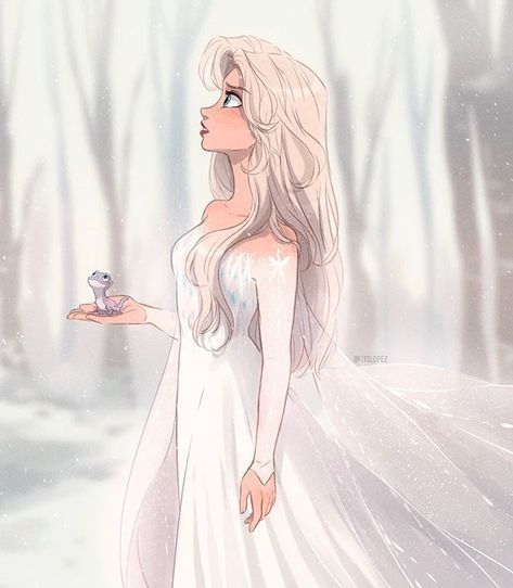 Laia López 🌊 en Instagram: “🤍🤍🤍 #frozen2 #elsa” A Drawing, The Snow, Frozen, Disney, On Instagram, White, Instagram, Art