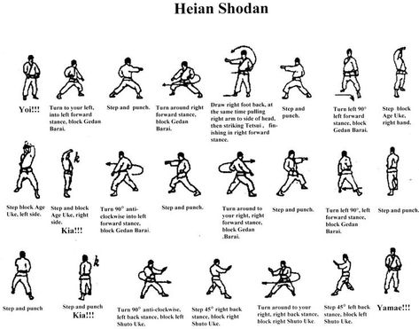 Heian Shodan | Karate, Martial arts beginner, Karate club Martial Arts Club, Karate Club, Michael Jai White, Karate Dojo, Health Game, Shotokan Karate, Karate Martial Arts, Gym Workout Chart, Martial Arts Workout