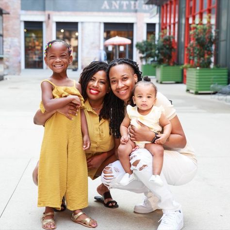 Black Two Mom Family  #blacklesbians #twomomfamily #JamillaandQue #LGBTphotography #Blacklove #Blacklovephotography Lesbian Family Photos, Winter Running Gear, Family Photos With Baby, Bae Goals, Black Love Couples, Black Families, Family Mom, Family Goals, Black Love