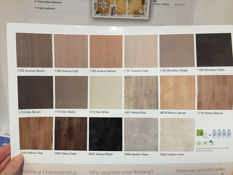 Vinyl choices for Taylor Wimpey new home flooring Bee Orchid, Wimpey Homes, Vct Tile, Taylor Wimpey, Sheet Vinyl Flooring, Home Flooring, Modern Rooms, Interior Floor, House Flooring