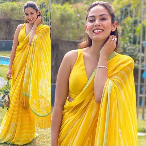 Mira Rajput Fashion Styles, Anita Dongre Saree, Meera Kapoor, Alia Bhatt Hairstyles, Mira Kapoor, Mira Rajput, Minimal Jewellery, Bollywood Dress, Fashionable Saree Blouse Designs